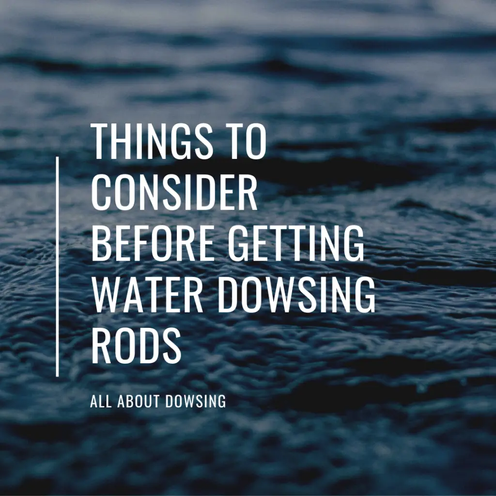 Water Dowsing Rods | Water Dowsing Stick | All About Dowsing